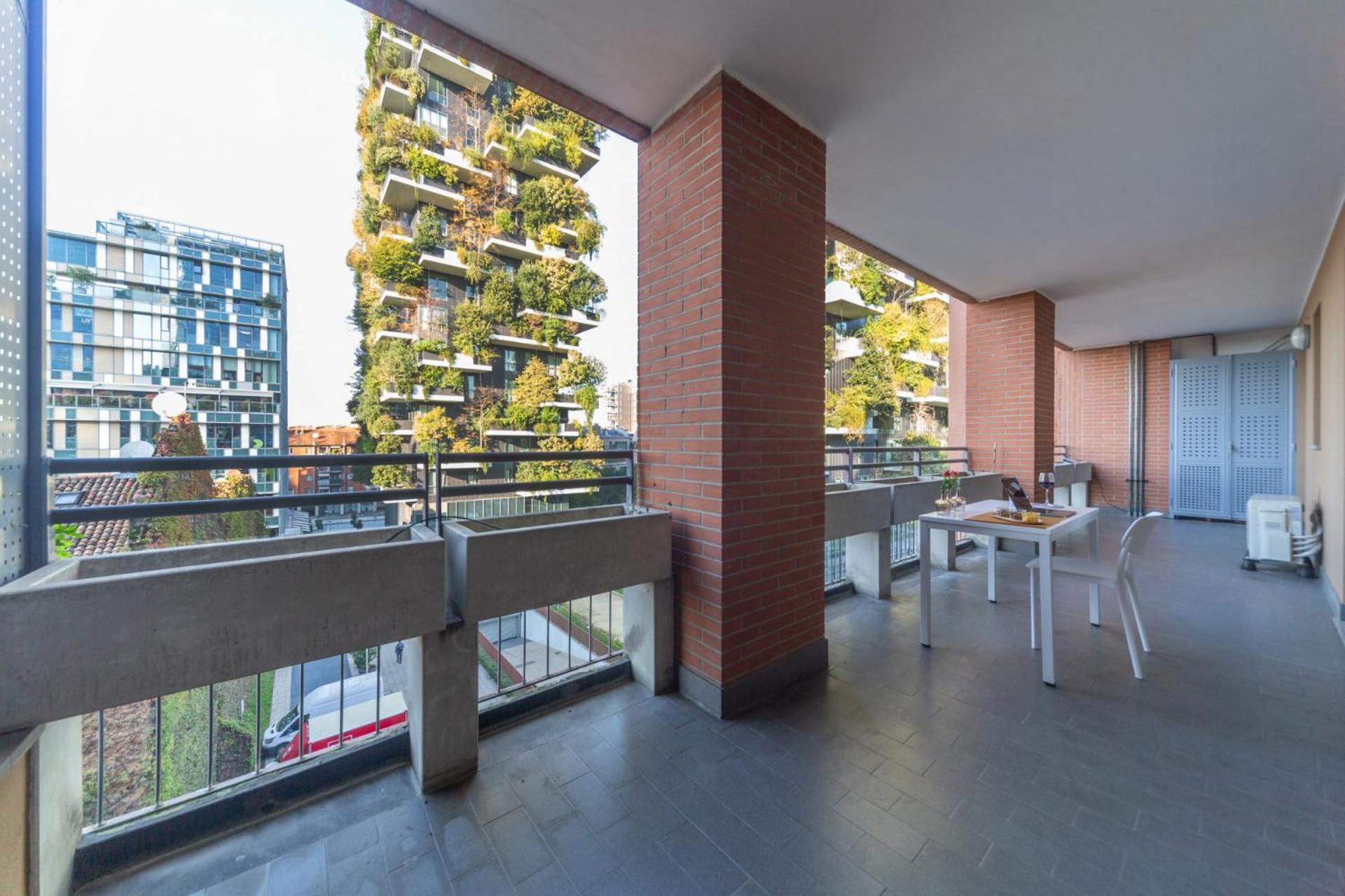 Apartment Modern Oasis Opposite Bosco Verticale Mailand